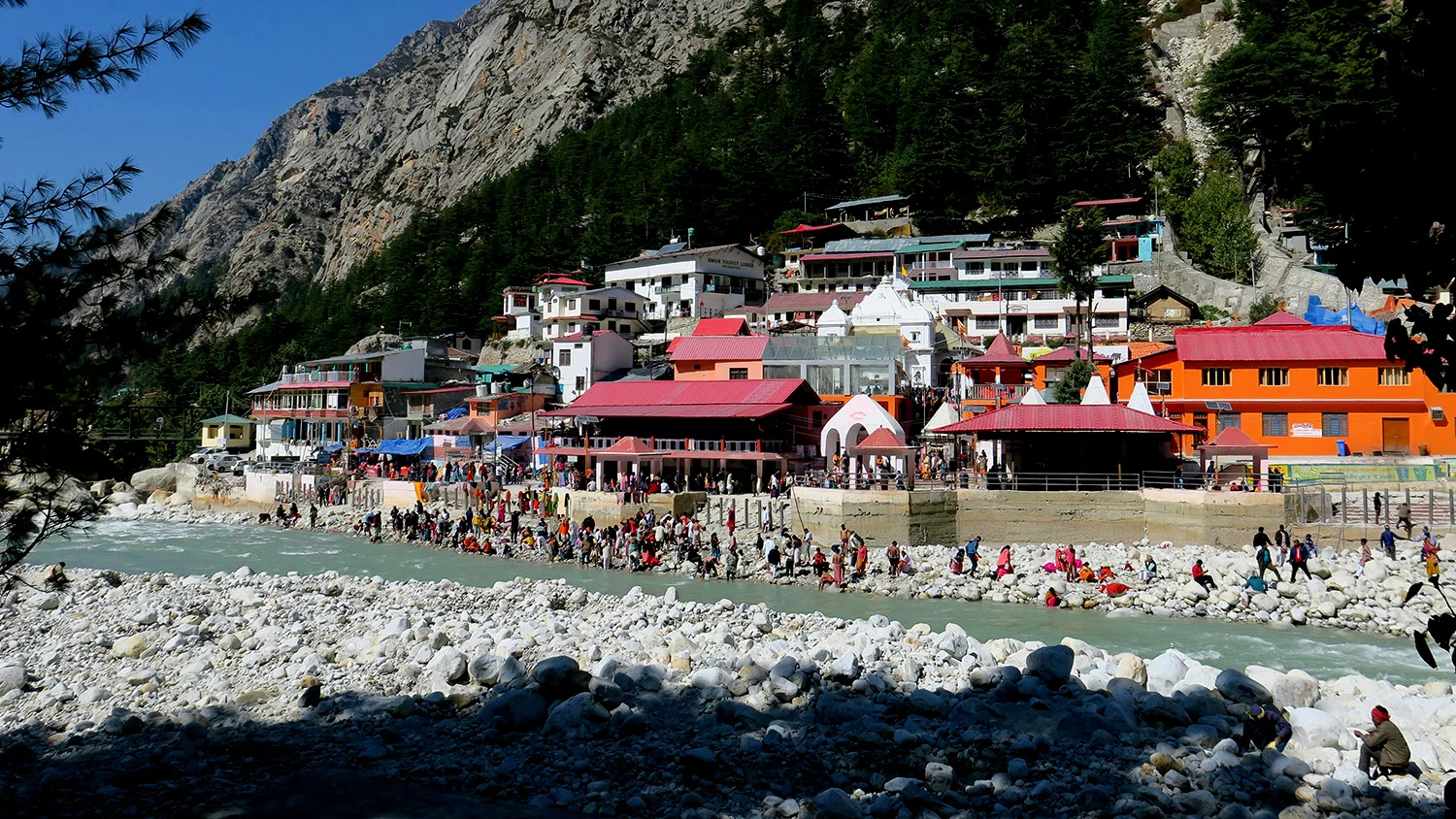 Experience serenity at sacred Gangotri.